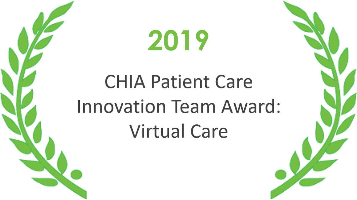 CHIA Patient Care Innovation Team Award: Virtual Care